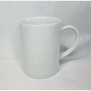 Ten Strawberry Street Vitreous Porcelain Coffee Mugs White